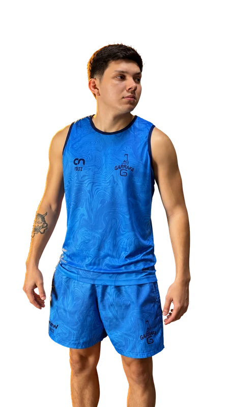 Conjunto Treino · Regata Dry Prata + short Summer, uniforme personalizado Onew